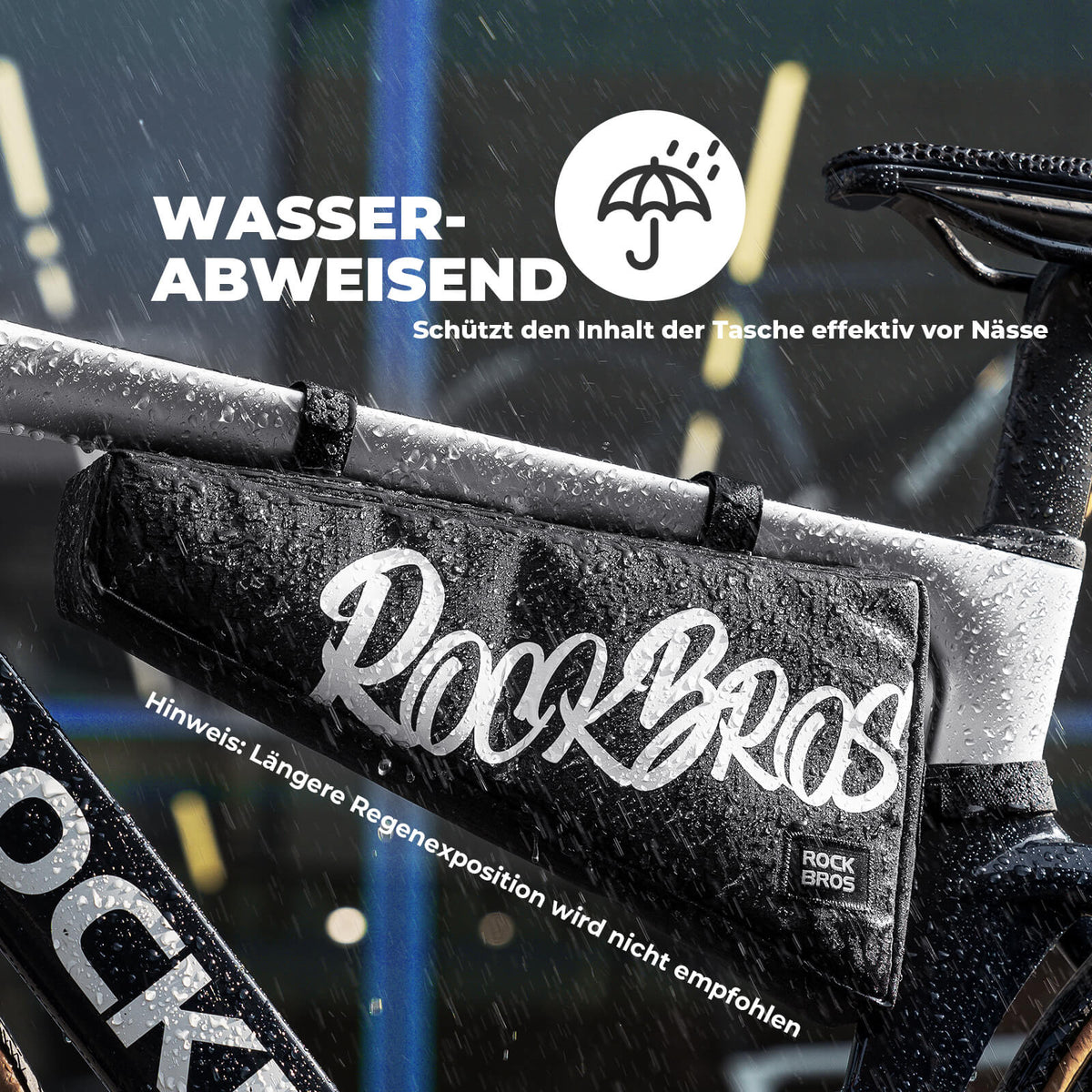 ROCKBROS Frametas met klittenbandsluiting 1,9L - SketchRide Series