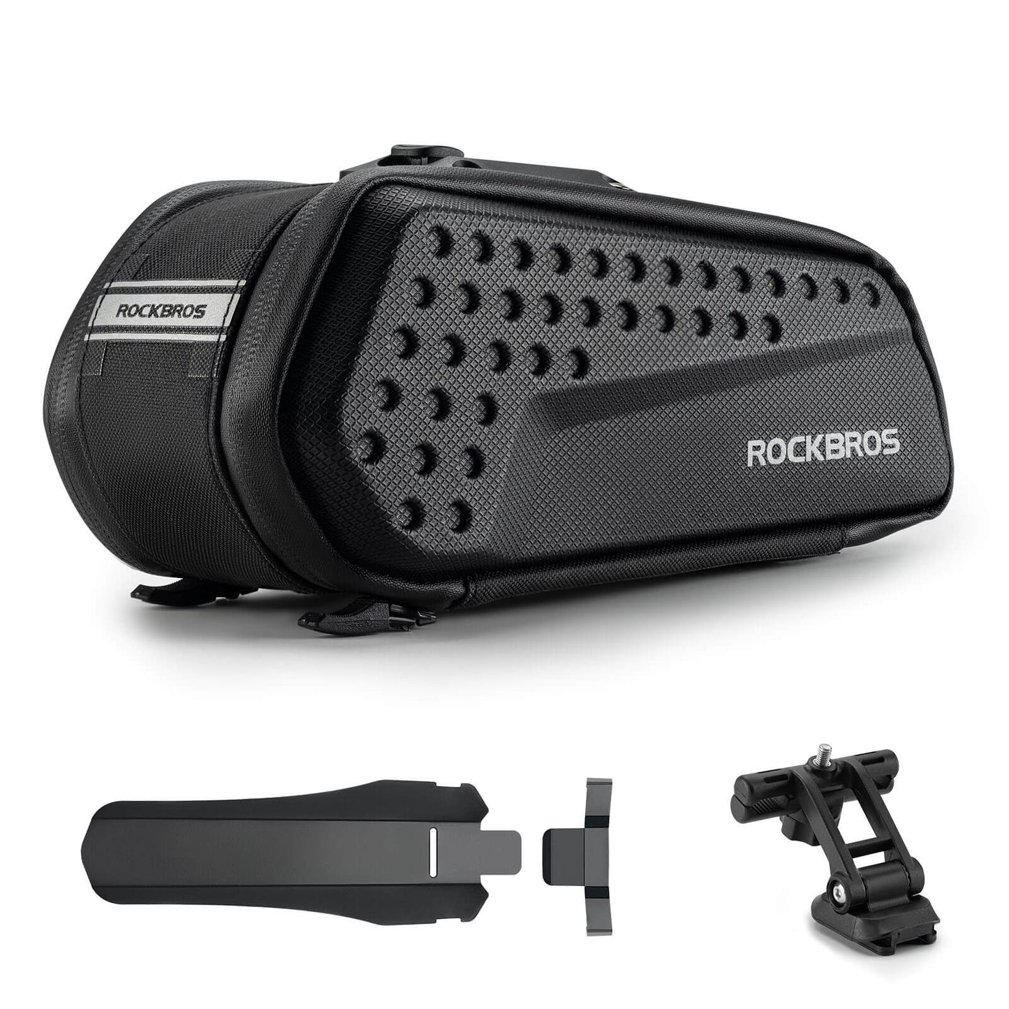 Fietszadeltas met spatbord, waterafstotend, 1,3L/0,8L, ROCKBROS