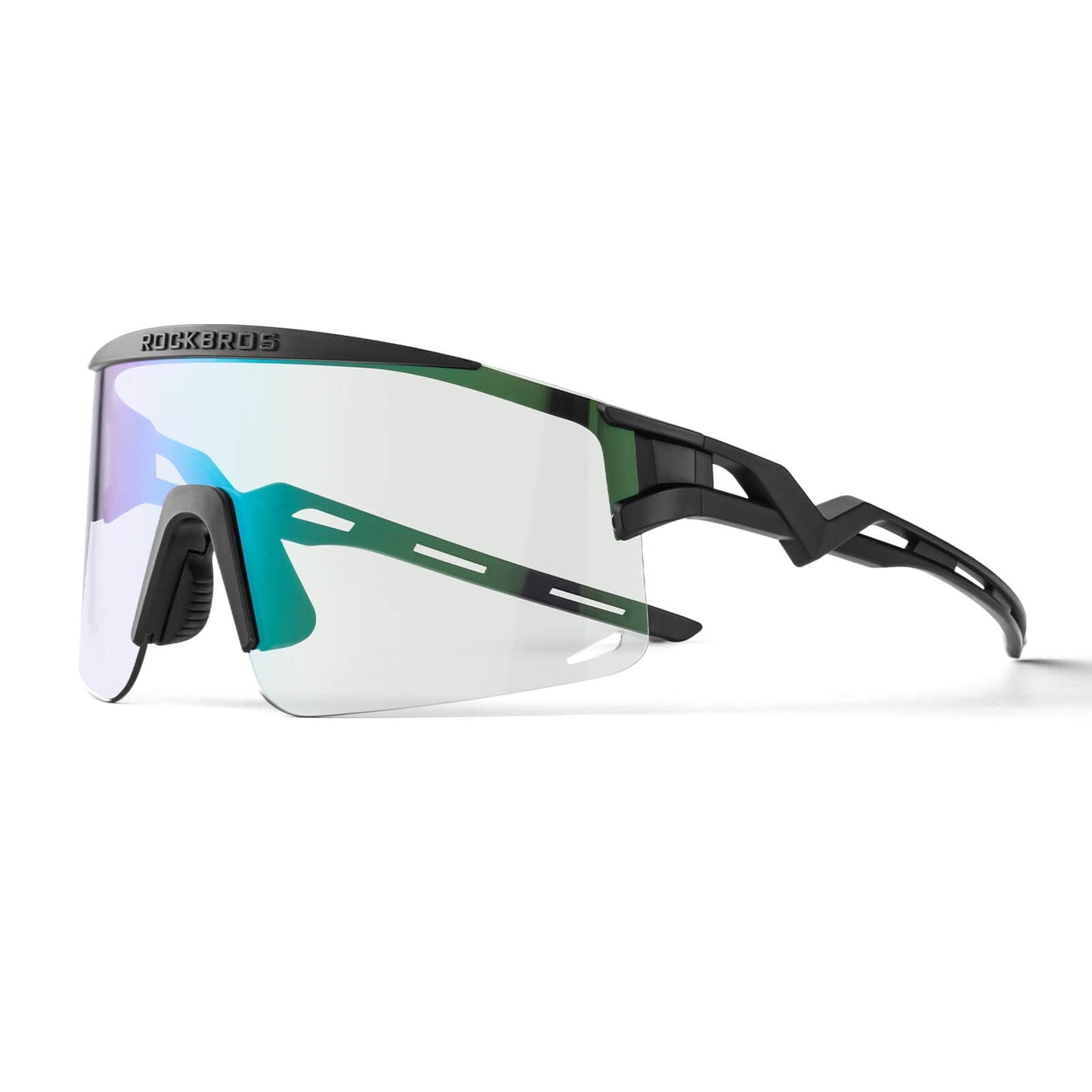 Fietsbril, meekleurend/gepolariseerd, winddicht, UV-bescherming, ROCKBROS