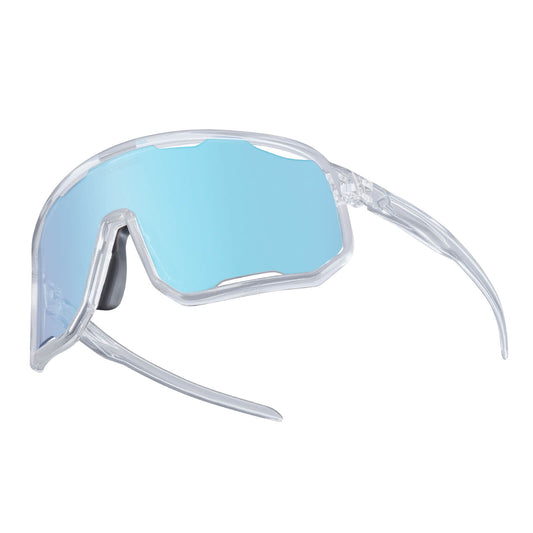 Fietsbril, meekleurende zonnebril, UV-bescherming, verwisselbare neuspads, dames/heren, ROCKBROS