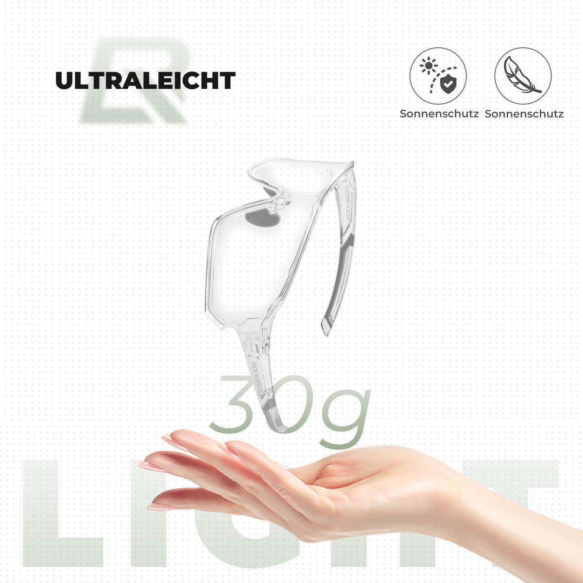ROCKBROS Dynamische fietsbril met UV400-zonnefilter