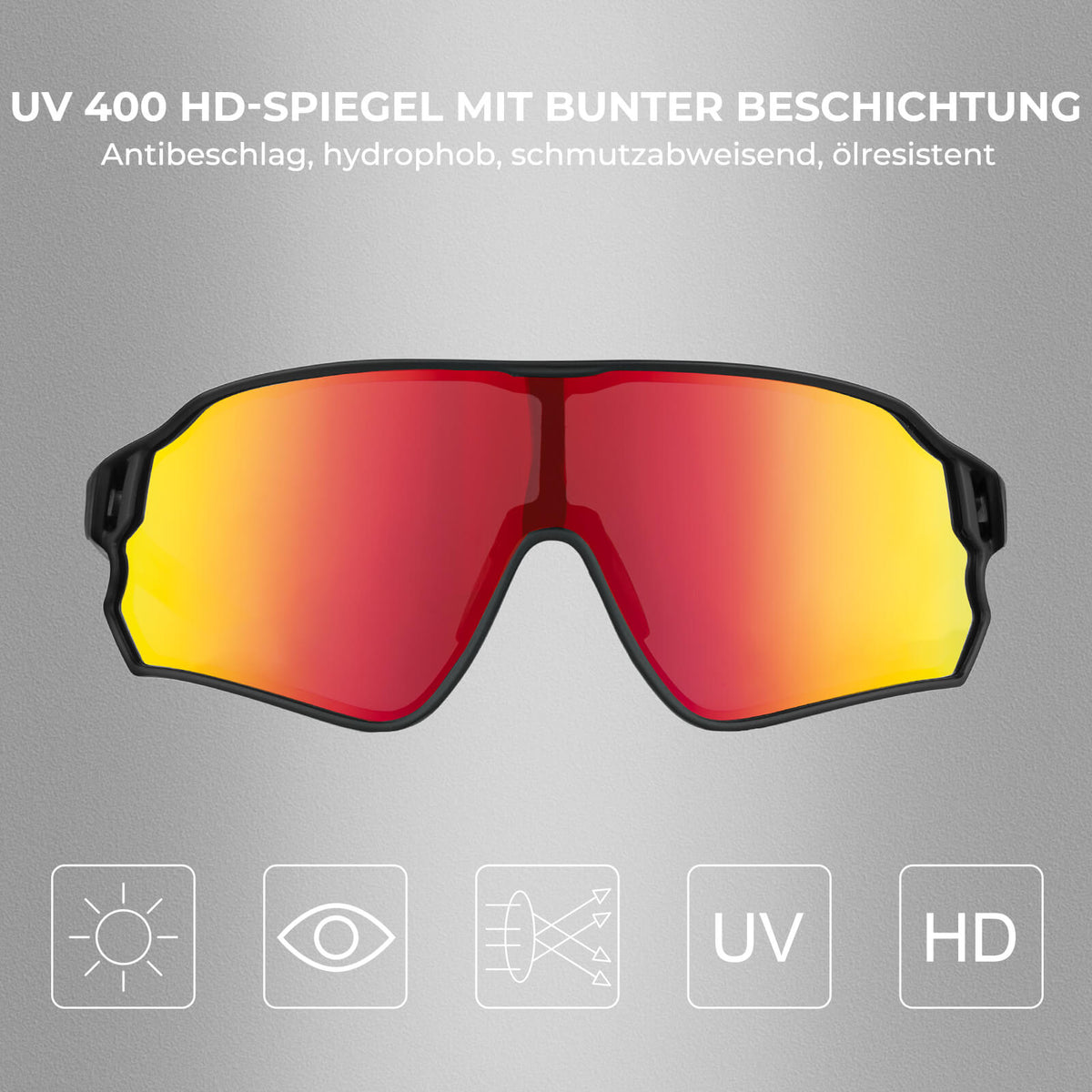 ROCKBROS Vedergewone Polariserende Fietsbril (UV400)