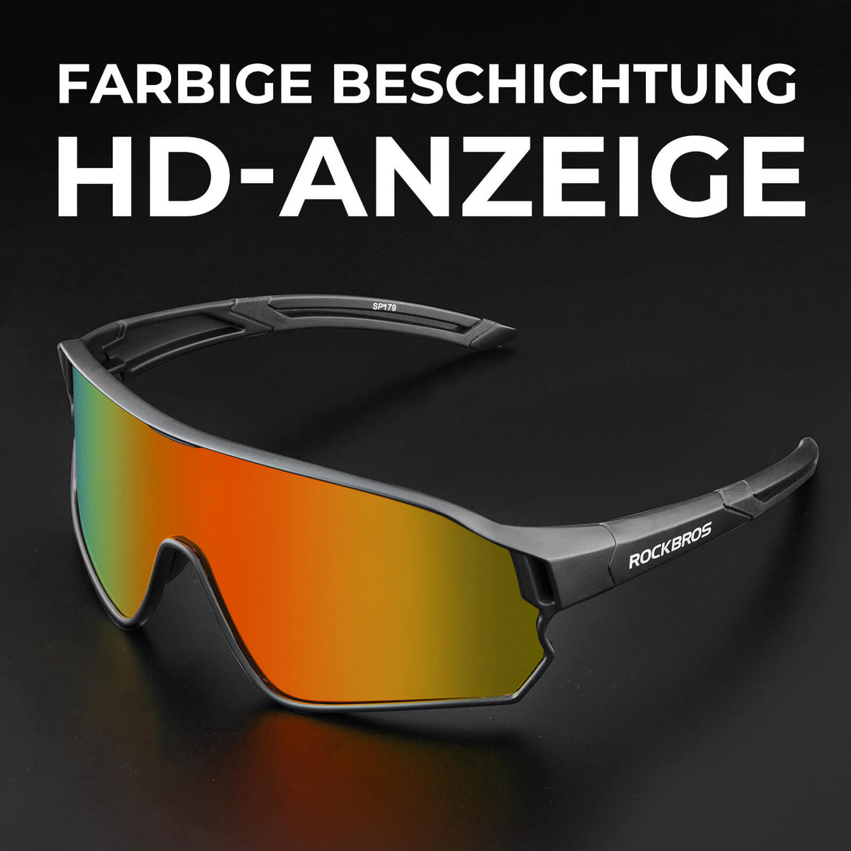 ROCKBROS Vedergewone Polariserende Fietsbril (UV400)