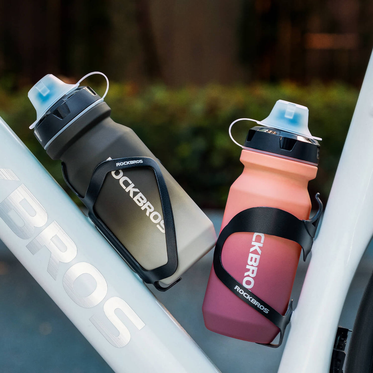 ROCKBROS Fietsfles met lekvaste Pull-Top-sluiting 600/750ml