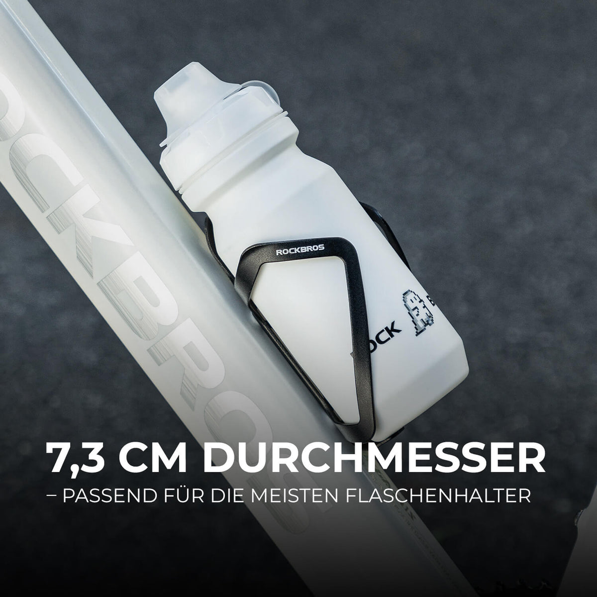 ROCKBROS Fietsfles met lekvaste Pull-Top-sluiting 600/750ml