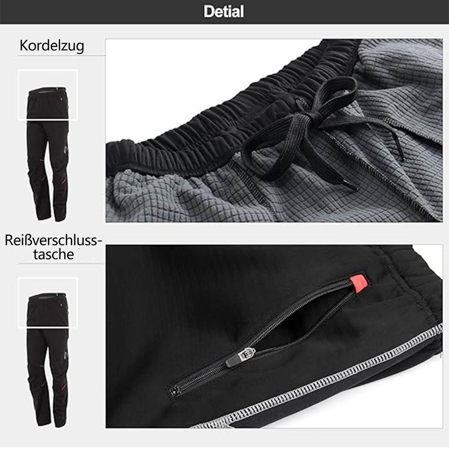 Fietsbroeken voor heren, lange broeken, hardloopbroeken, maten M-4XL, ROCKBROS