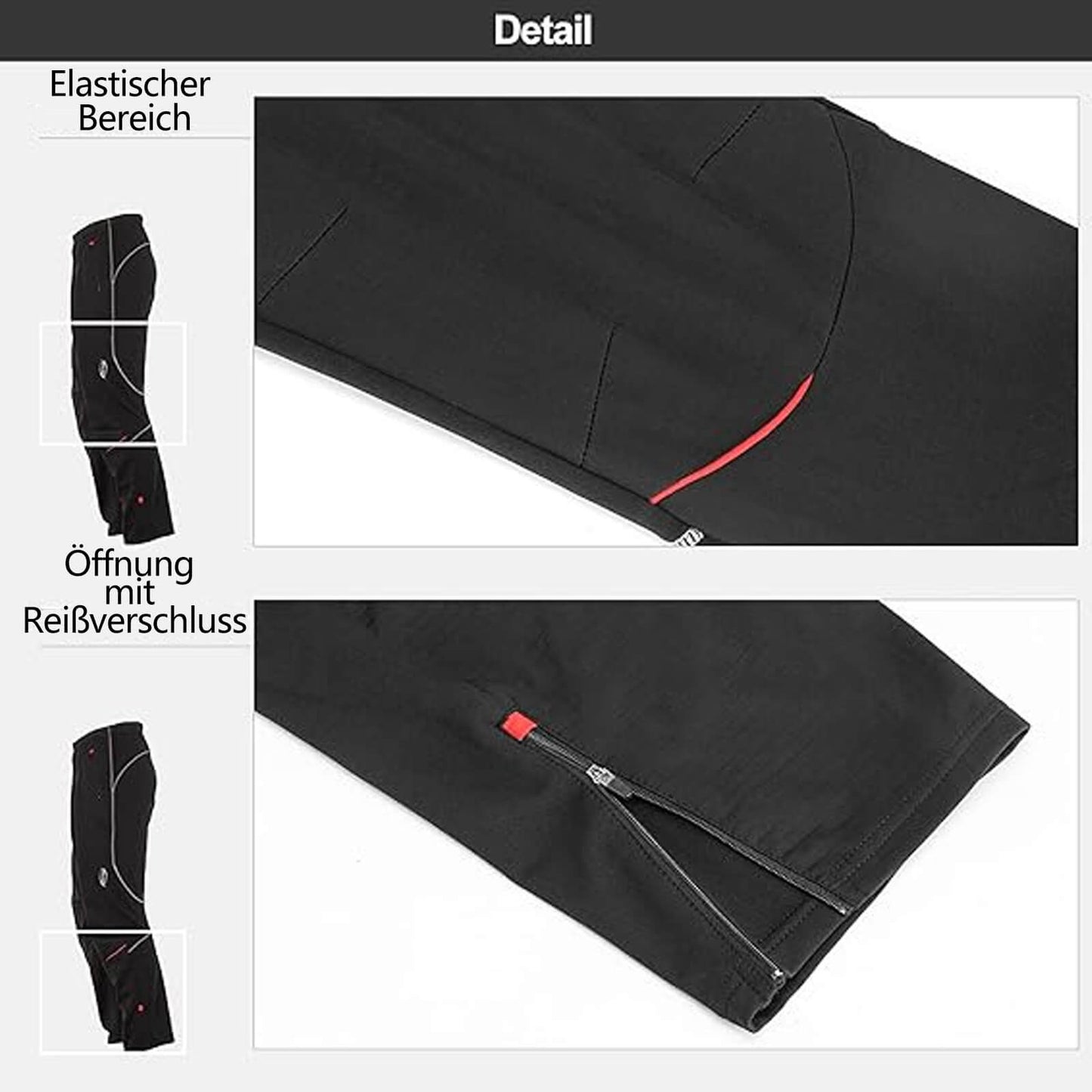 Fietsbroeken voor heren, lange broeken, hardloopbroeken, maten M-4XL, ROCKBROS