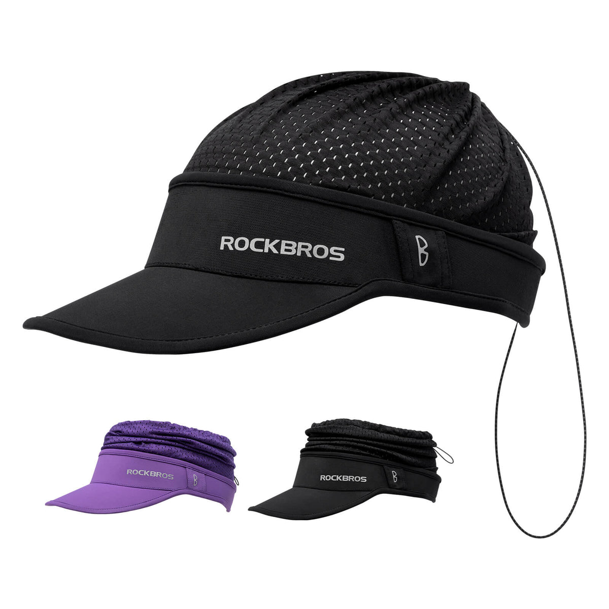 ROCKBROS Paardenstaart Pet UV-Bescherming Zomer Unisex