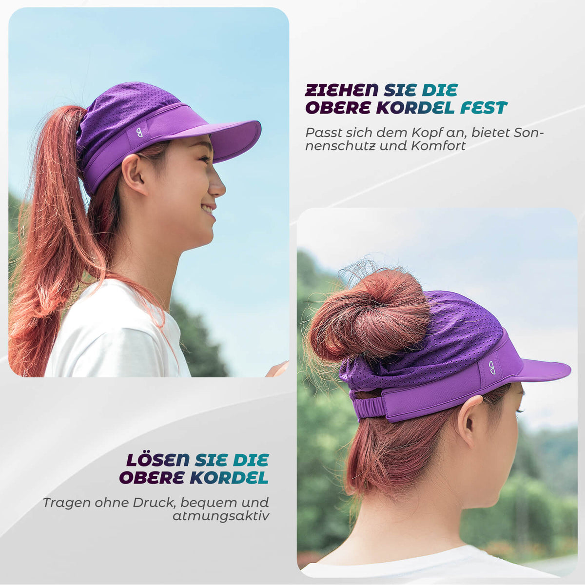 ROCKBROS Paardenstaart Pet UV-Bescherming Zomer Unisex