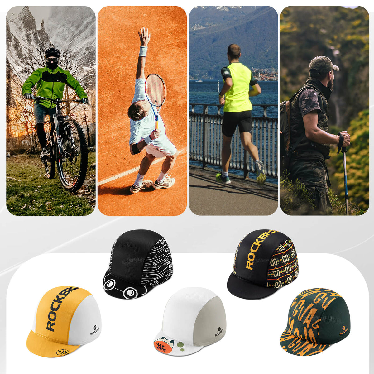ROCKBROS Fiets Cap Zomer Fietshoed