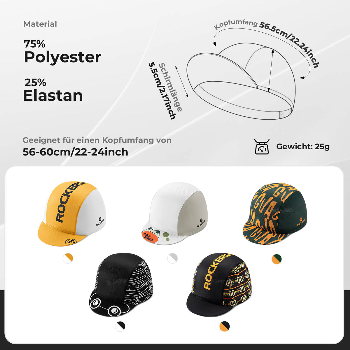 ROCKBROS Fiets Cap Zomer Fietshoed