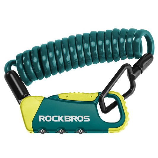 ROCKBROS Cableslot Cijferslot Helmslot 120cm Licht
