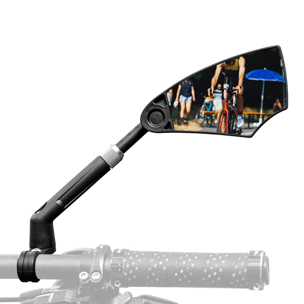 ROCKBROS Fiets Spiegel Achterspiegel 360°Draaibaar Vouwbaar voor Stuur 20–23mm