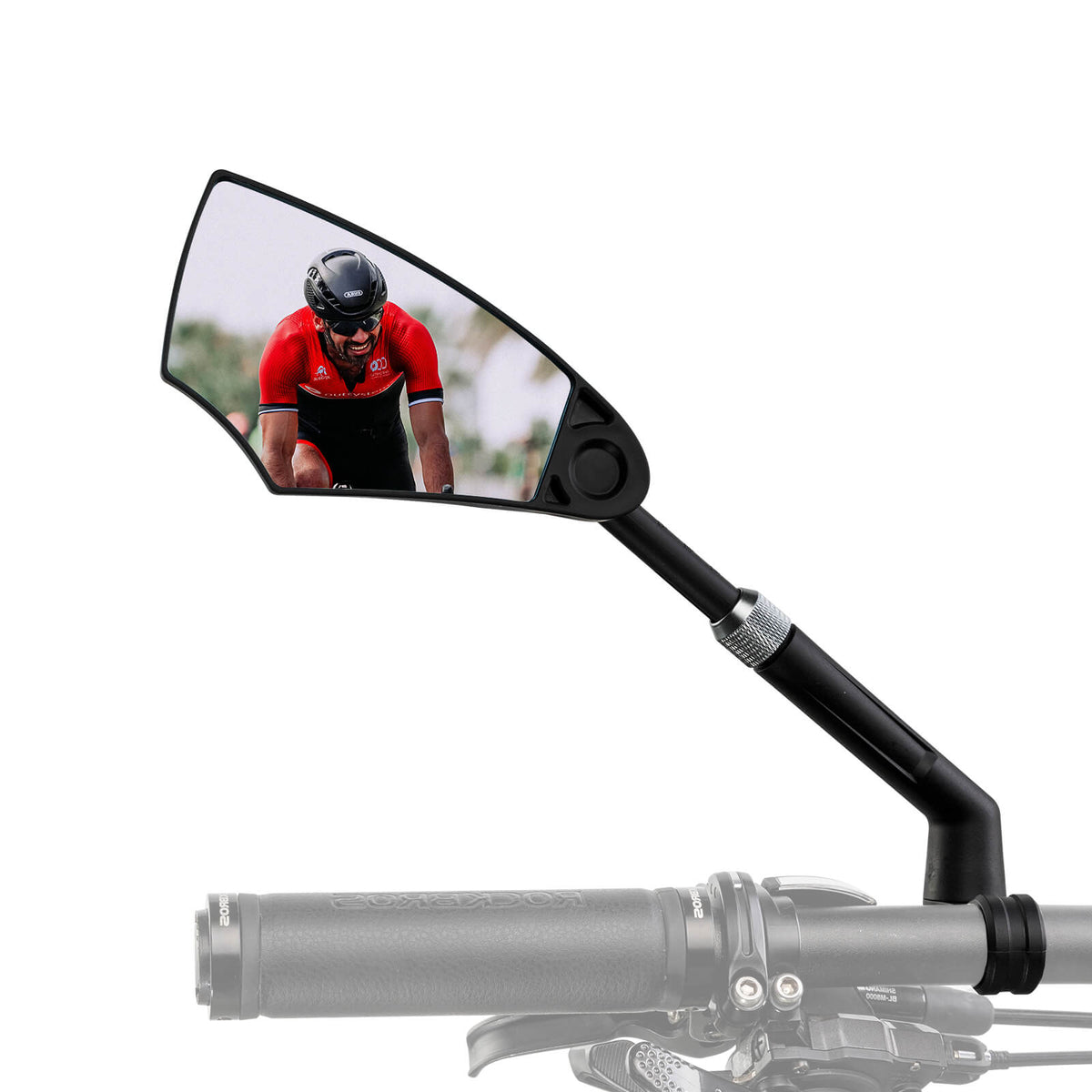 ROCKBROS Fiets Spiegel Achterspiegel 360°Draaibaar Vouwbaar voor Stuur 20–23mm
