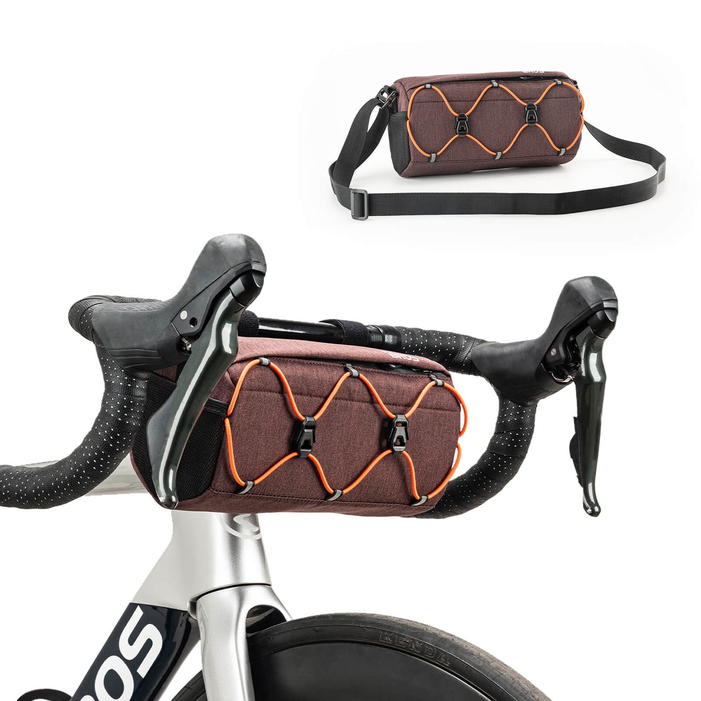 Fietsstuurtas 2,2 liter met schouderriem in 6 kleuren ROCKBROS