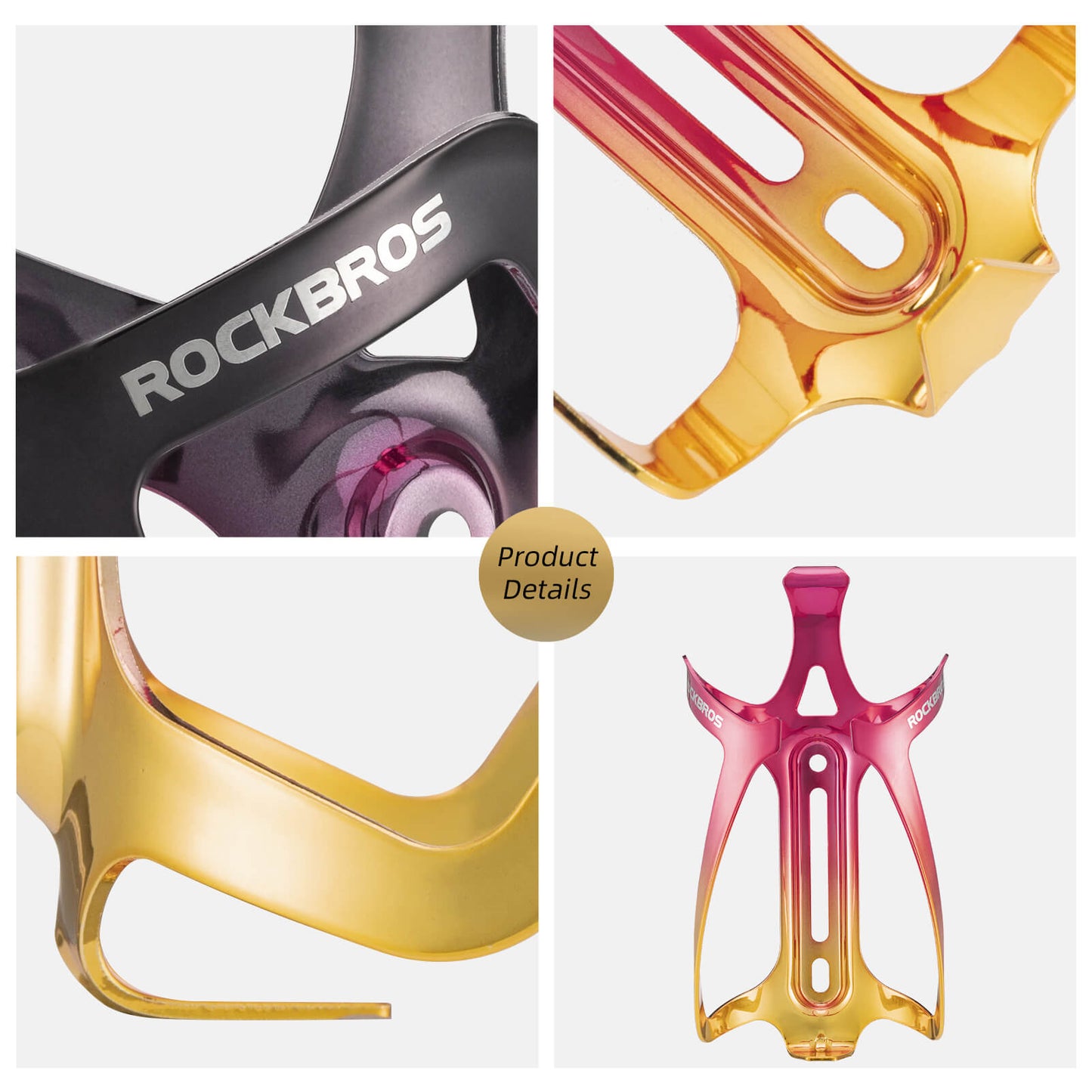 Fietsfleshouder, drinkhouder, lichtgewicht 30 g, ROCKBROS