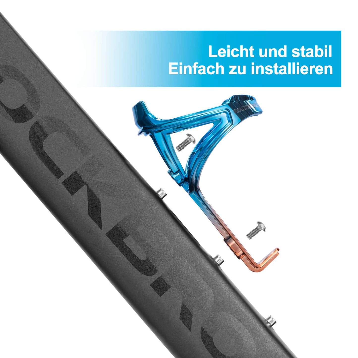 Flessenhouder voor de fiets, lichtgewicht, voor MTB en racefiets, ROCKBROS