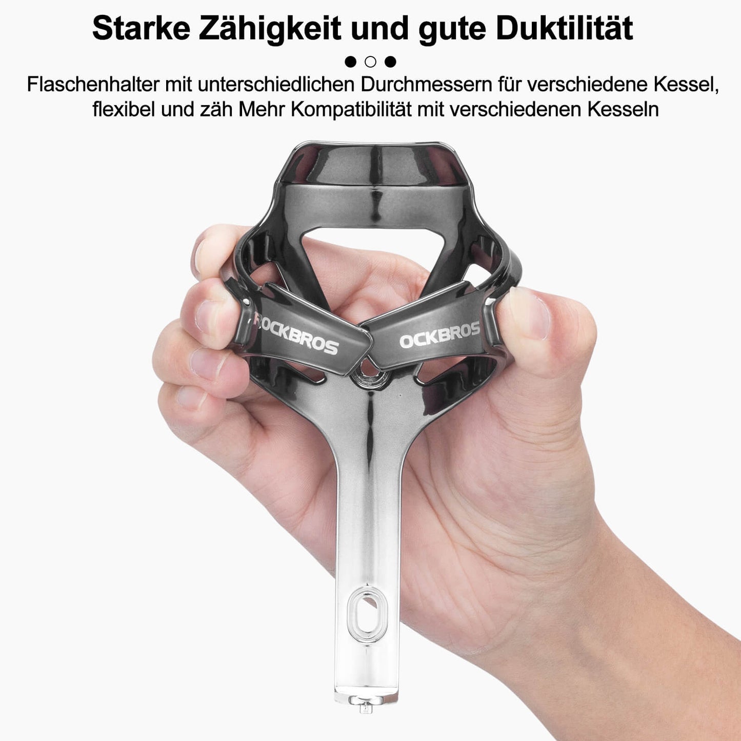 Flessenhouder voor de fiets, lichtgewicht, voor MTB en racefiets, ROCKBROS