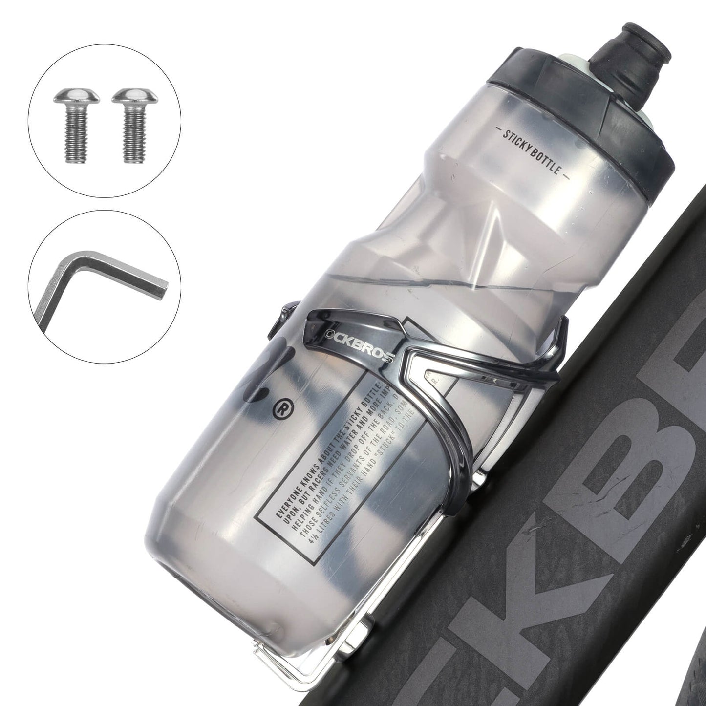 Flessenhouder voor de fiets, lichtgewicht, voor MTB en racefiets, ROCKBROS