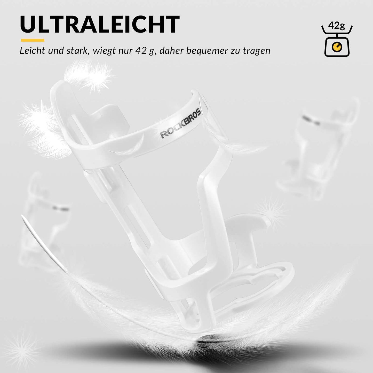 Flessenhouder, fietsaccessoire, lichtgewicht, stevig, ROCKBROS