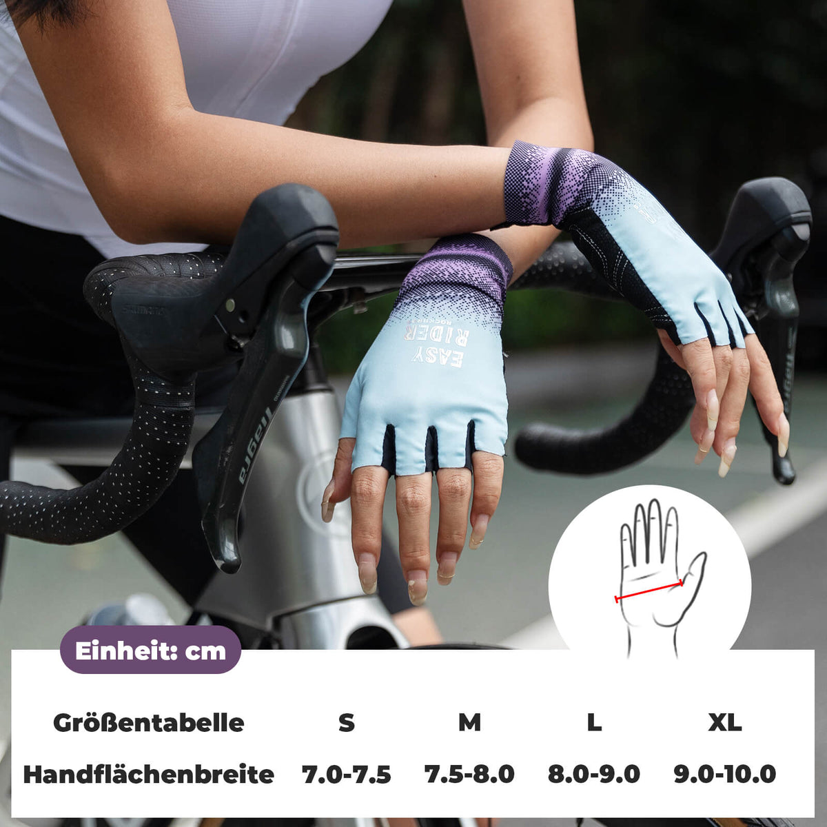 ROCKBROS Halve vinger fiets handschoenen Ademend Antislip Zomer