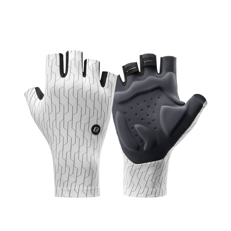ROCKBROS Halfhandschoenen Fiets Handschoenen Ademend Schokdemping Zomer S372