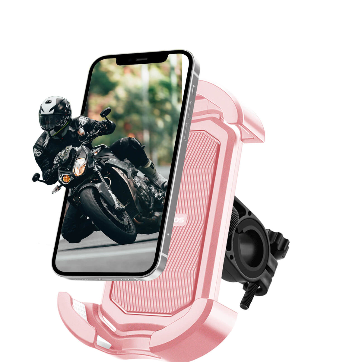 ROCKBROS Telefoonhouder Fiets Telefoonhouder Motor 360° Draaibaar voor 4,7-7,0 inch