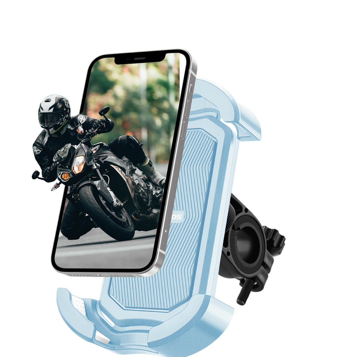 ROCKBROS Telefoonhouder Fiets Telefoonhouder Motor 360° Draaibaar voor 4,7-7,0 inch