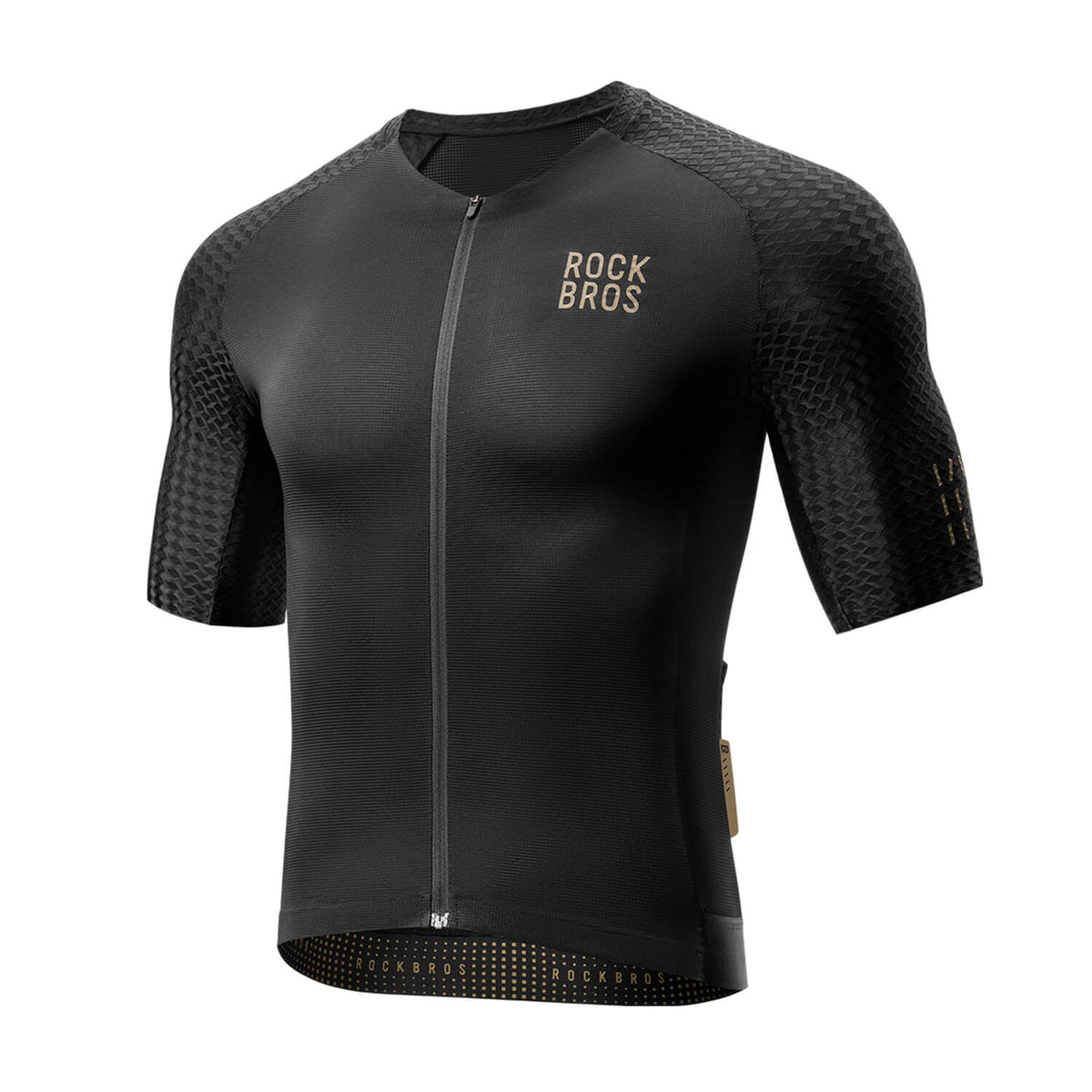 ROCKBROS Heren Korte Mouw High-Performance Fietstricot Jersey voor MTB & Racefiets