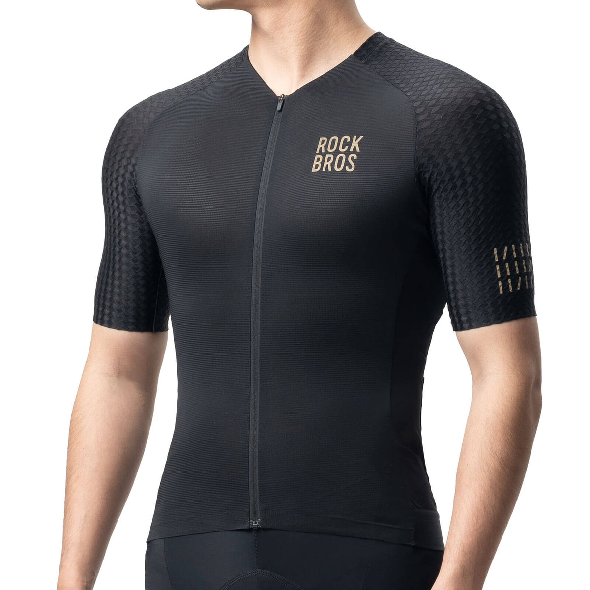 ROCKBROS Heren Korte Mouw High-Performance Fietstricot Jersey voor MTB & Racefiets