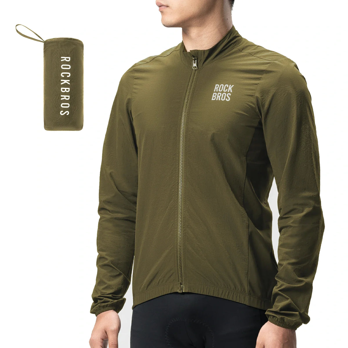ROCKBROS Heren Lichte Fietsjack Ademend Lente