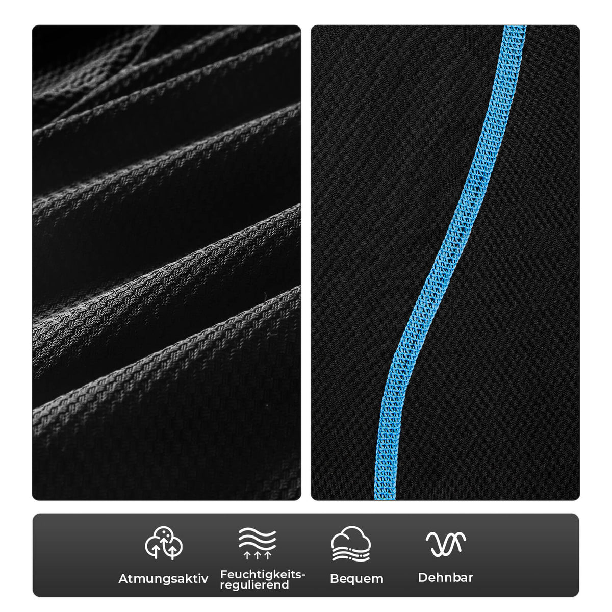 ROCKBROS Heren Fietsonderbroek met 4D Zitkussen Fietsbroek Ademend