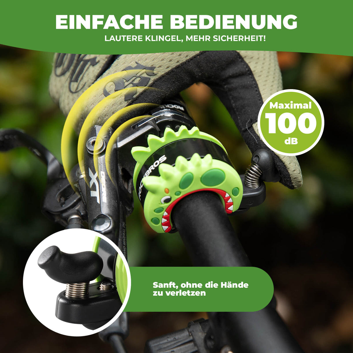 ROCKBROS Kinder Fietsbel Luid voor Stuur 22,2-25,4mm