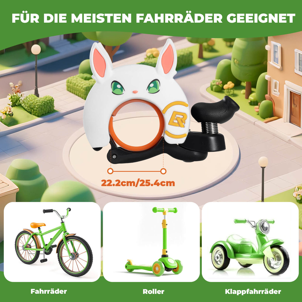 ROCKBROS Kinder Fietsbel Luid voor Stuur 22,2-25,4mm