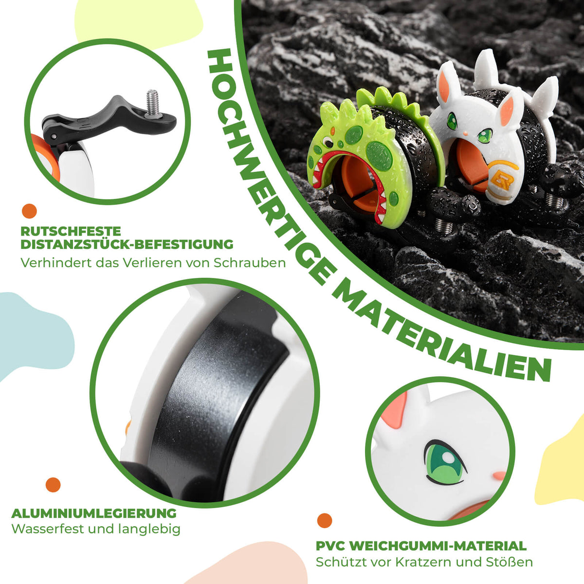 ROCKBROS Kinder Fietsbel Luid voor Stuur 22,2-25,4mm