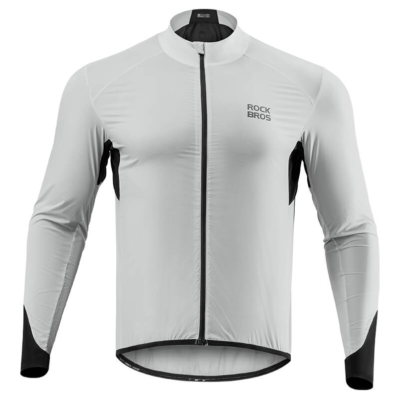 ROCKBROS Lichte Fietsshirt Ademend Reflecterend Grijs Heren