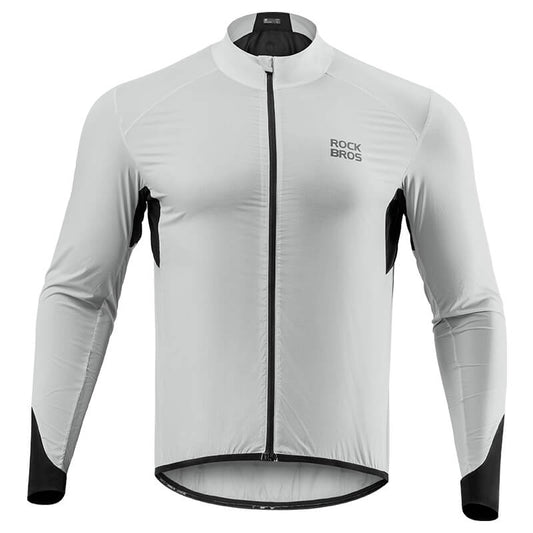 ROCKBROS Lichte Fietsshirt Ademend Reflecterend Grijs Heren
