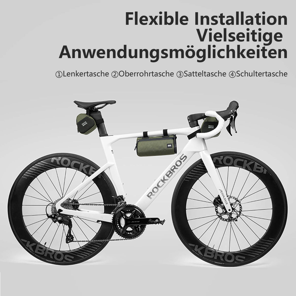 ROCKBROS 2-in-1 Fietstas Set Waterafstotend