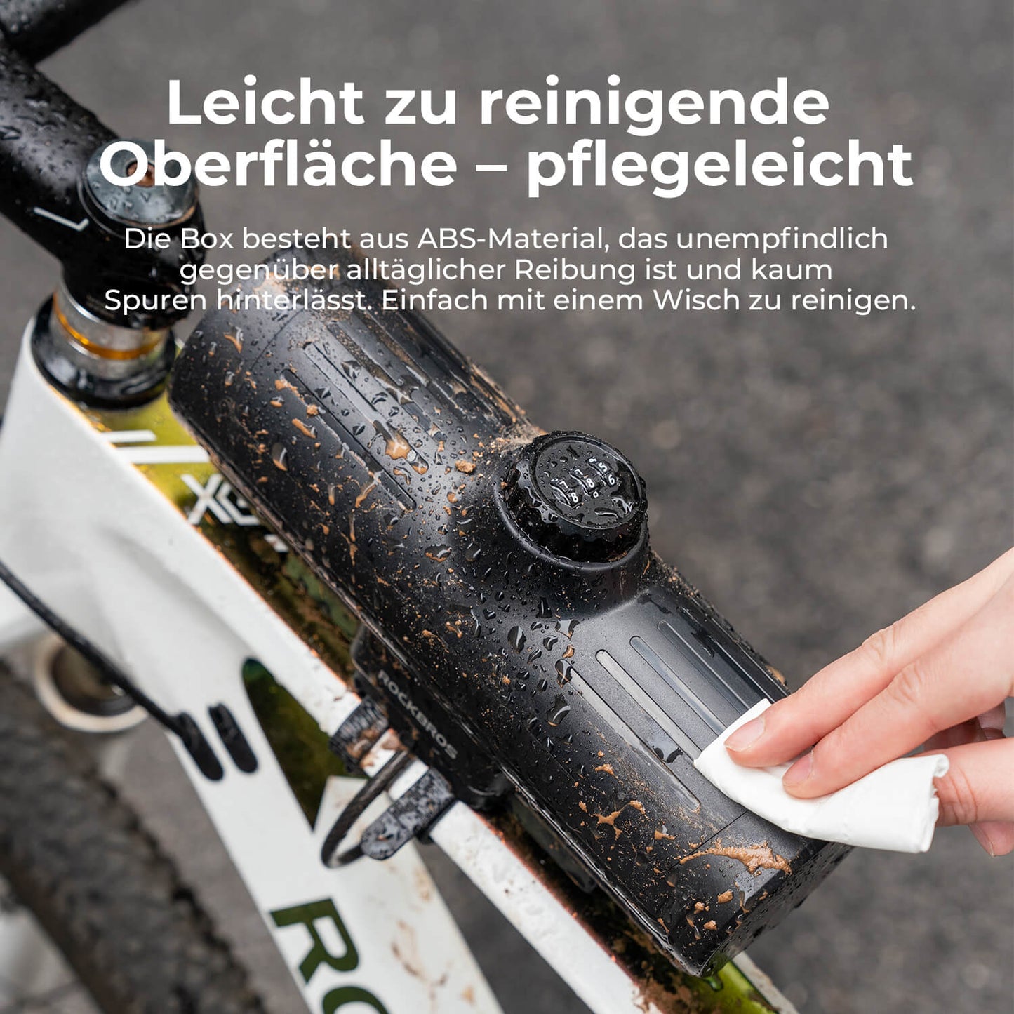 Frame Box Afsluitbare Fietsbox Vervormt Nooit/Veilig/Waterdicht ROCKBROS