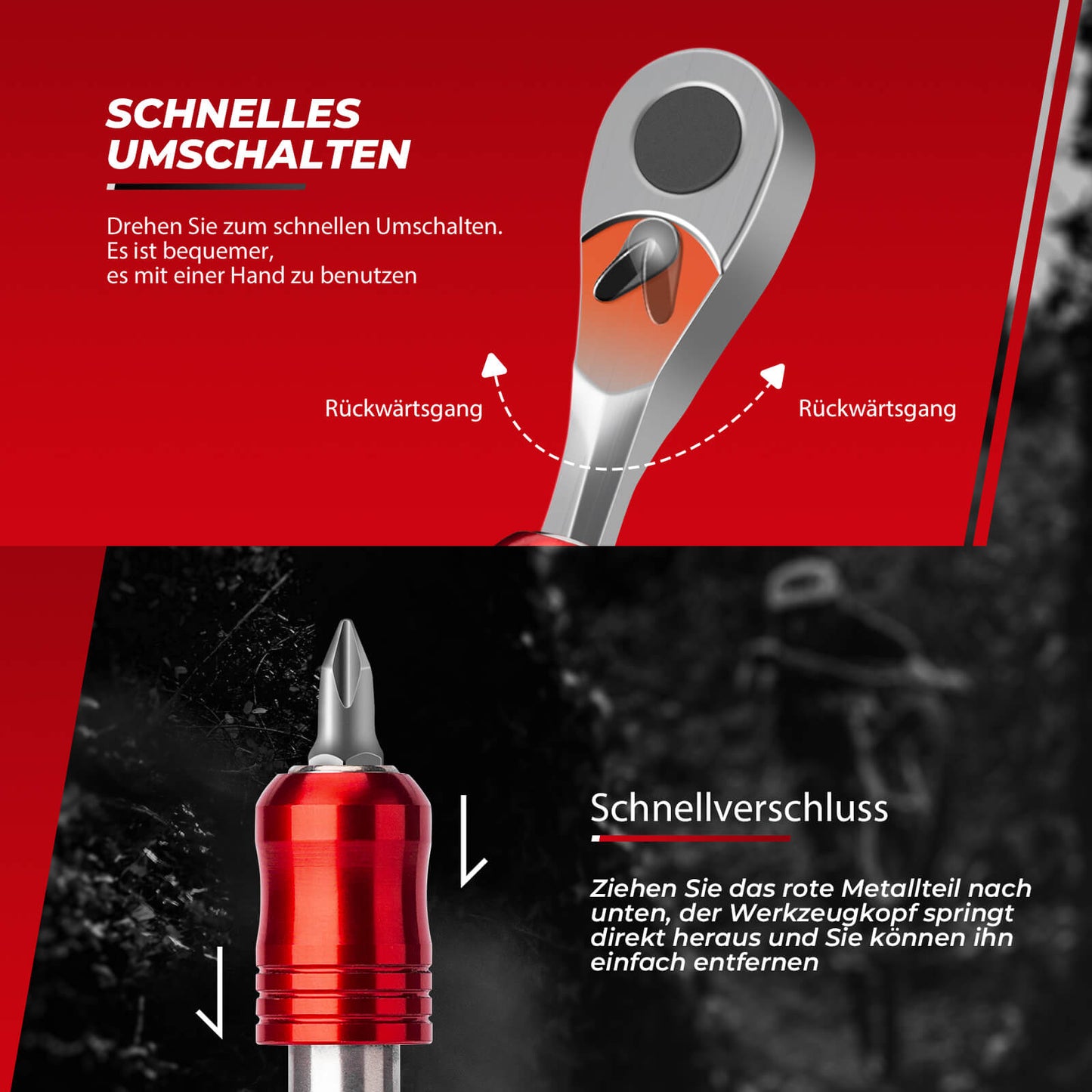 Ratelsleutelset 1/4 inch mini reparatiegereedschap ROCKBROS