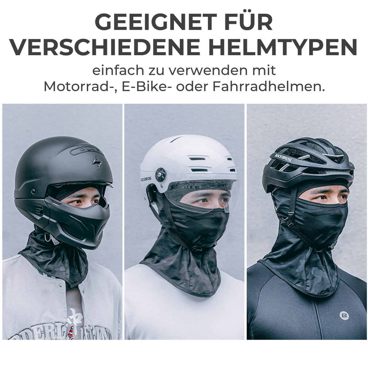 ROCKBROS Zomer Balaclava Verkoelende Stormkap UV-Bescherming