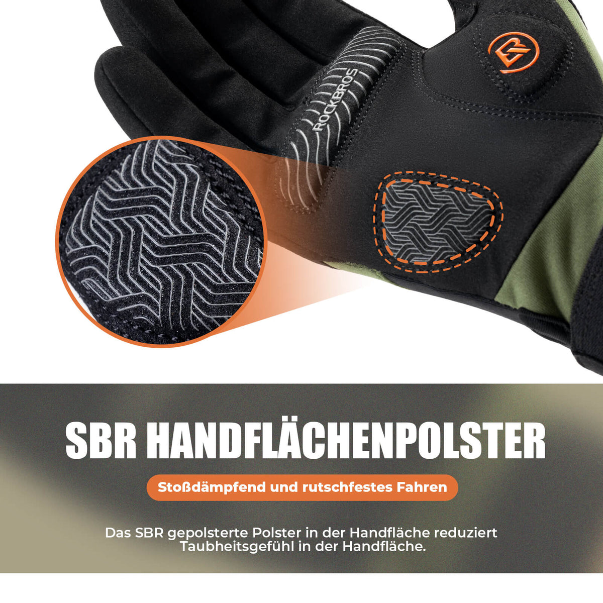 ROCKBROS Herfst Fietshandschoenen Touchscreen-compatibel