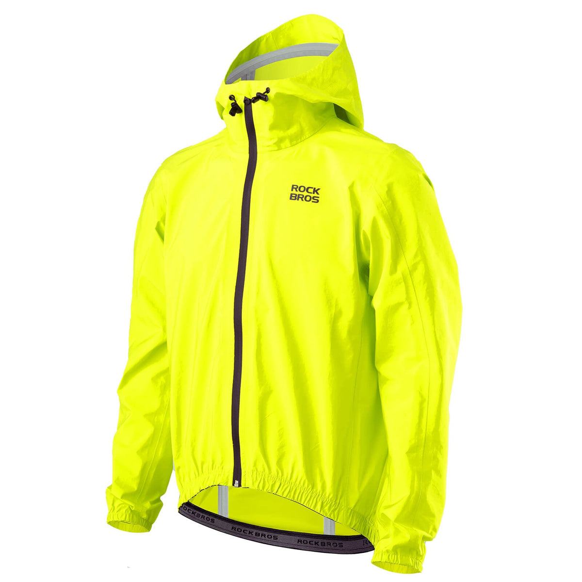 ROCKBROS Neon Geel Jas Regenjas Licht Waterdicht 0-15° Heren/Dames