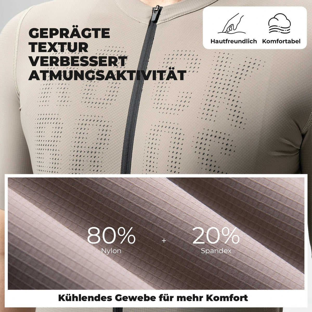 ROCKBROS Fietstrui Korte Mouw Heren, Ademend snel drogend racefiets trui