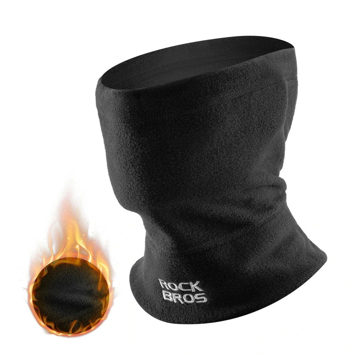 ROCKBROS Winter Tuberndoek Fleece Halswarmer, Winddicht Multifunctioniedoek