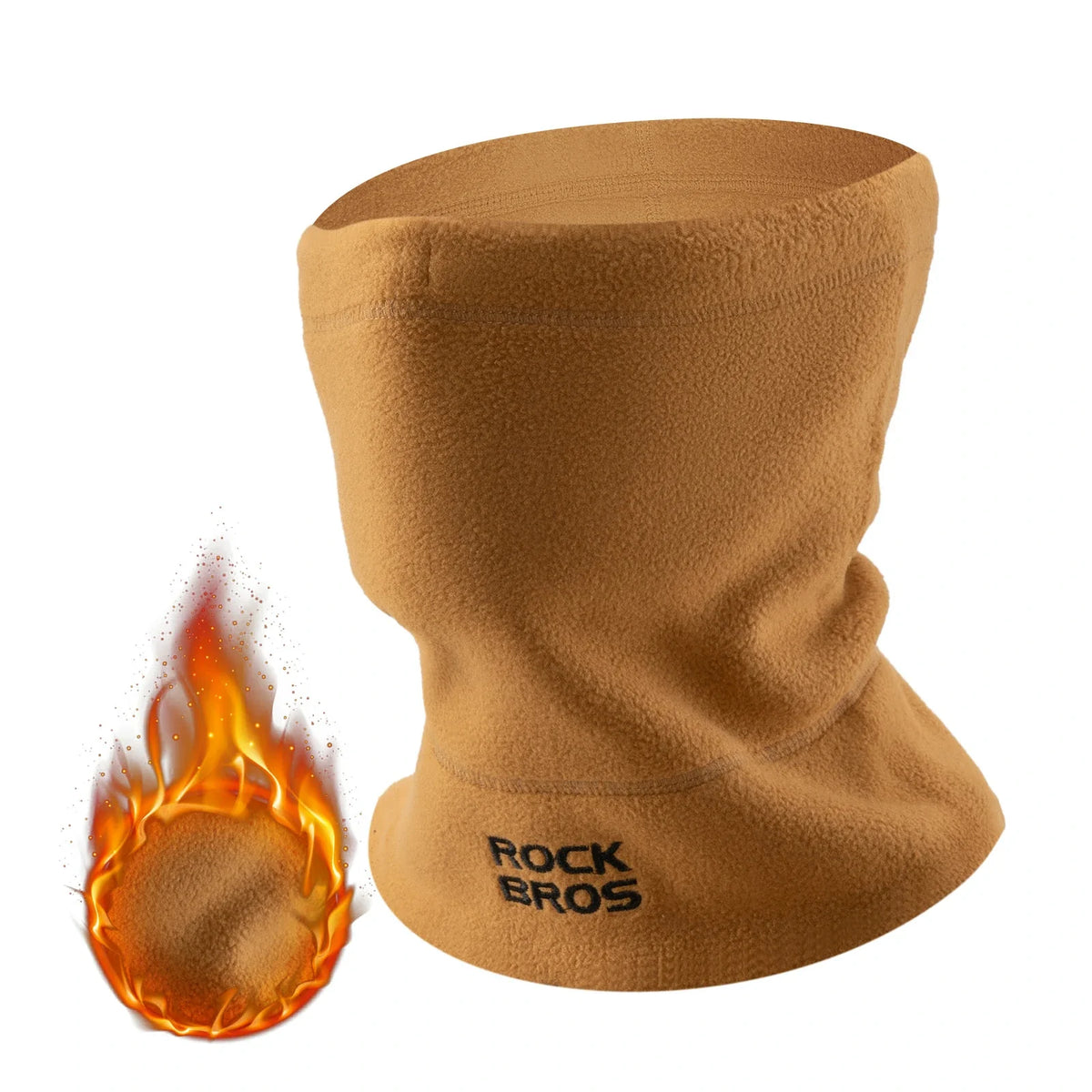 ROCKBROS Winter Tuberndoek Fleece Halswarmer, Winddicht Multifunctioniedoek