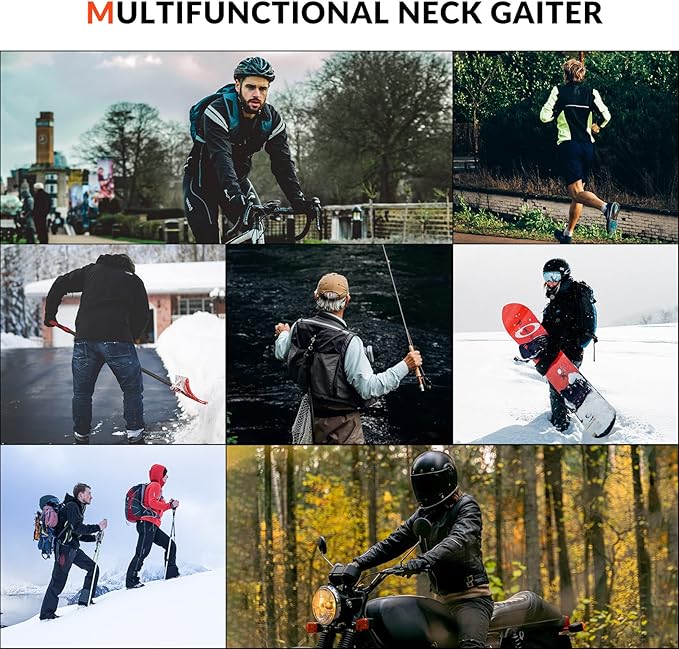 ROCKBROS Bivakmuts Winter Skimaske & Multifunctionele sjaal