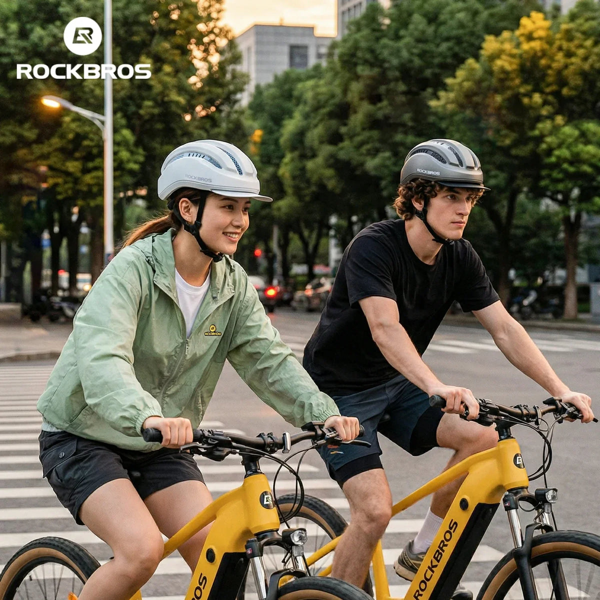 ROCKBROS Urban Cycling Lichte Fietshelm