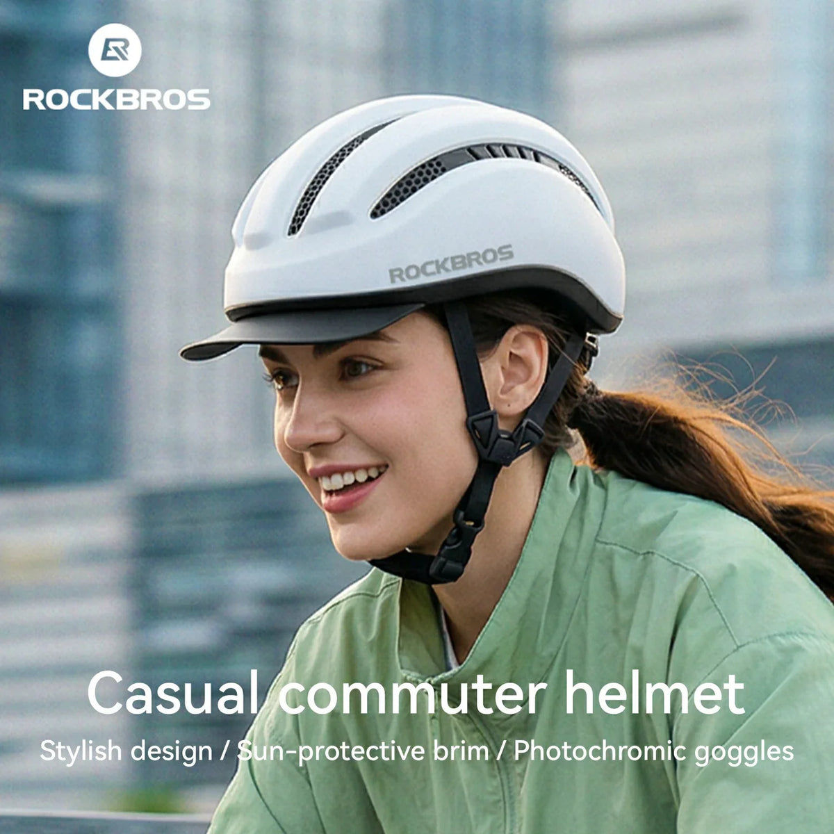 ROCKBROS Urban Cycling Lichte Fietshelm