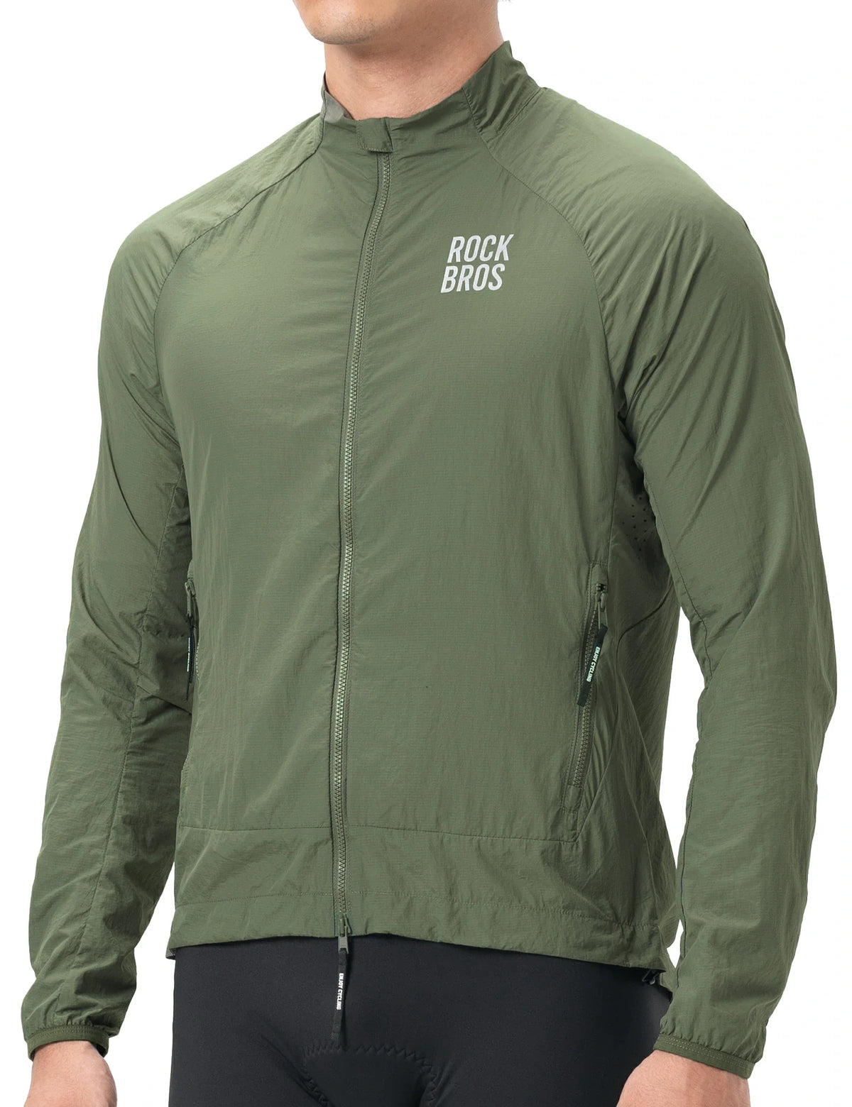 ROCKBROS Winddichte Fietjas, Licht Ademend Snel Droog Windbreaker, Opvouwbaar